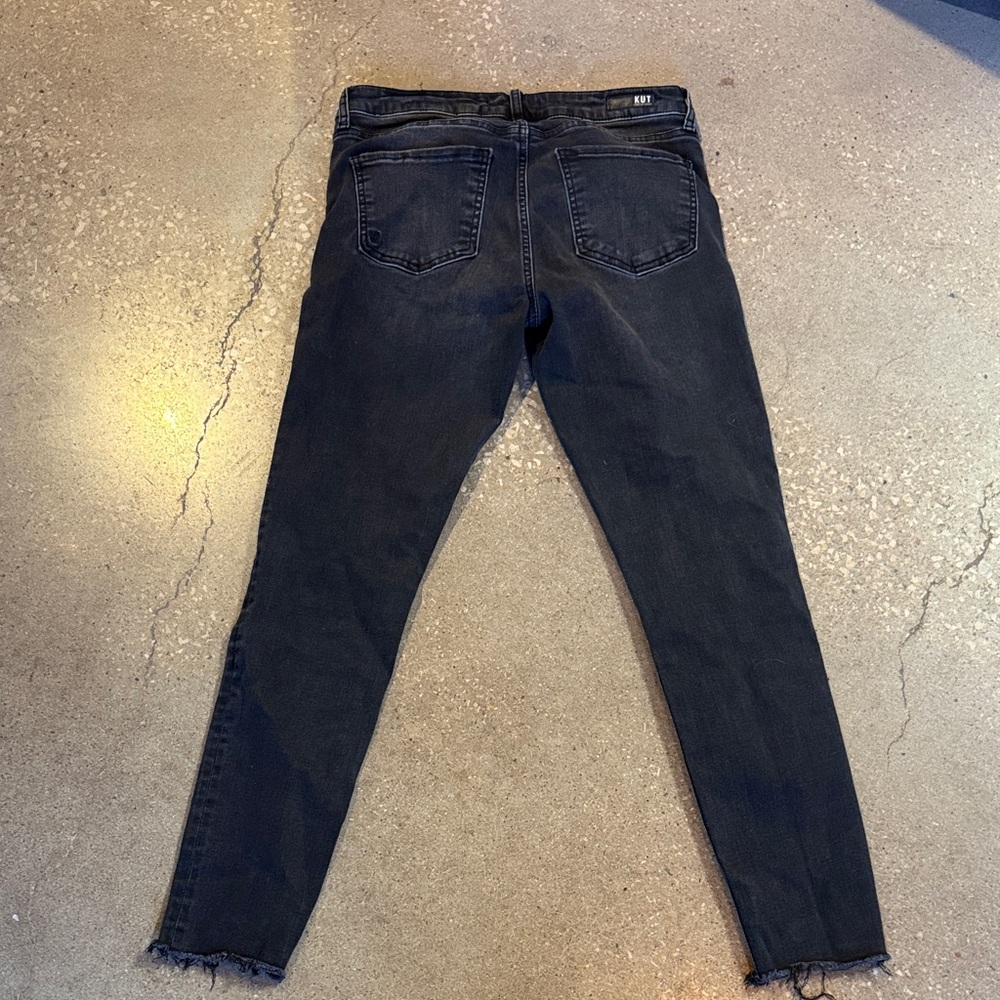 Kut from the Kloth Black Mia High Rise Skinny Jeans - Picture 4 of 4